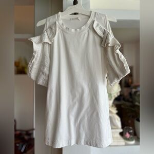 🦢CHLOÉ 🦢WHITE WARDROBE TOP 🤍 SIZE SMALL